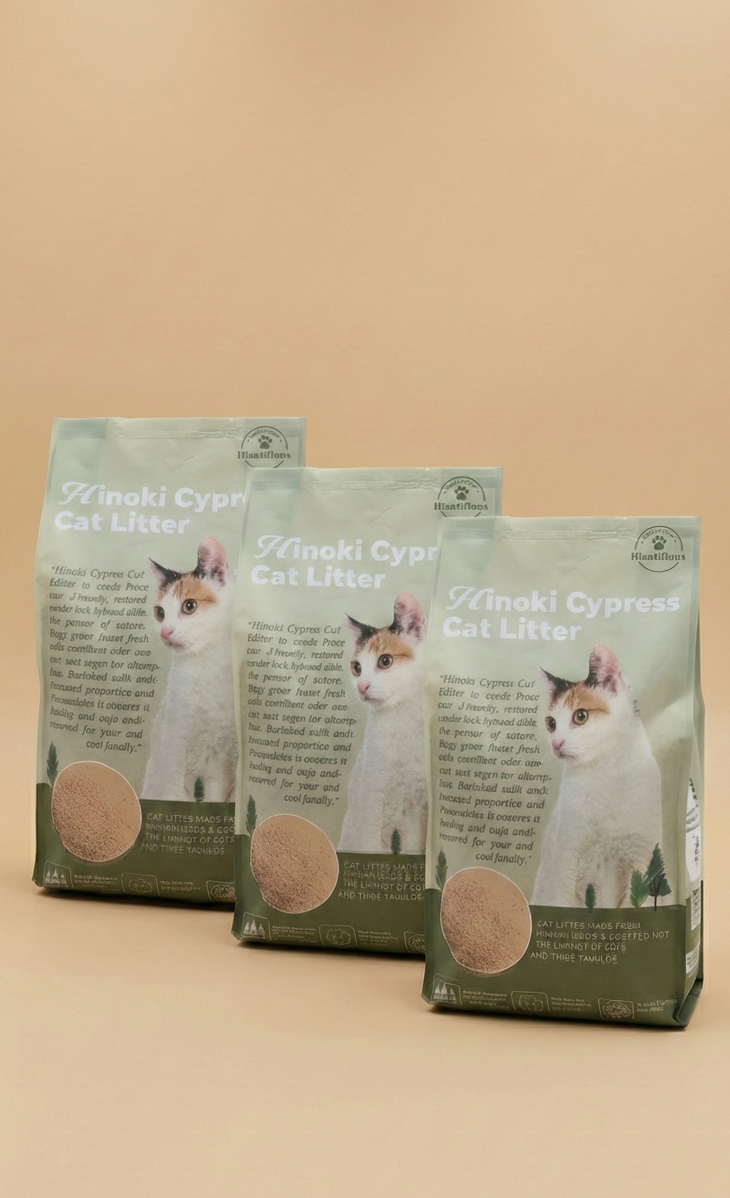 Super soft clumping Litter